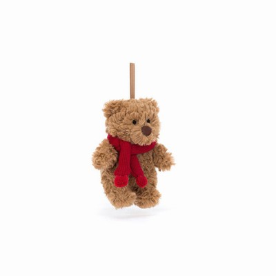 Jellycat Bartholomew Decoration Bear New Zealand | IWGZO6180